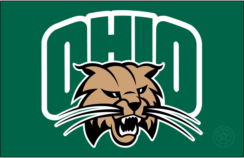 Ohio Bobcats 1996-2011 Alt on Dark Logo diy DTF decal sticker